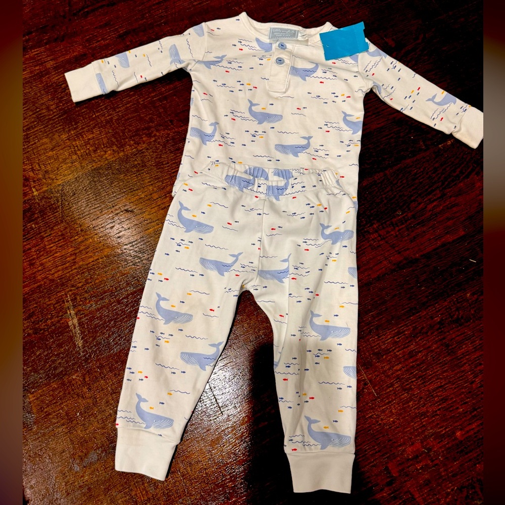 18 month old two piece pajamas